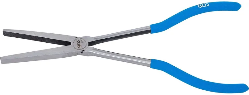 Platte tang extra lang 280 mm - 4408 de BGS technic, Bleu – image du produit
