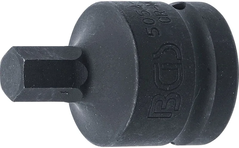 Power bit inbus vierkant 20 mm (3/4") inbus 12 mm - 5054... by BGS technic – product image