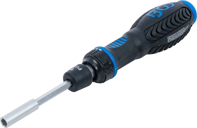 Ratel-draaigreep voor bits omschakelbaar uitgang inbus 6,3 mm (1/4") - 9150 by BGS technic, Black – product image