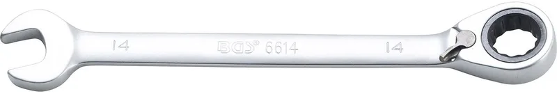 Ratel ringsteeksleutel omschakelbaar 14 mm von BGS technic – Produktbild