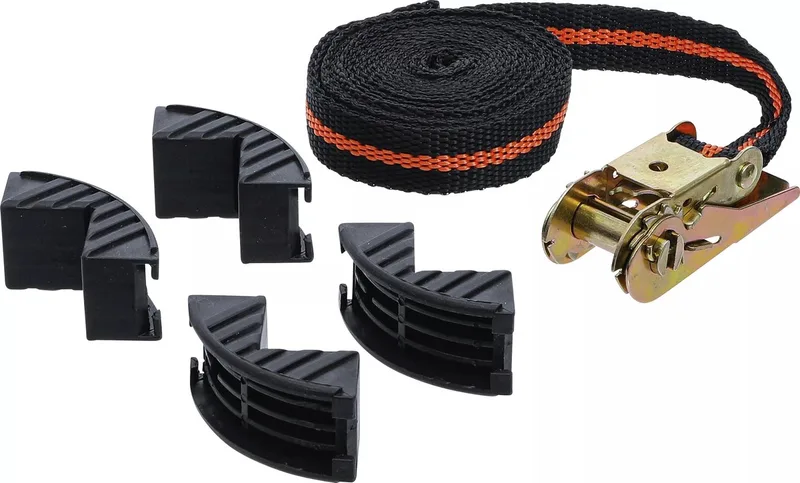 Ratel spanband met 4 beschermbekken 25 mm x 5 meter de BGS technic – image du produit