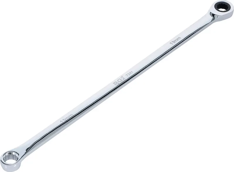 Ratelring- en ringsleutel - extra lang - 11 mm van BGS technic – productafbeelding