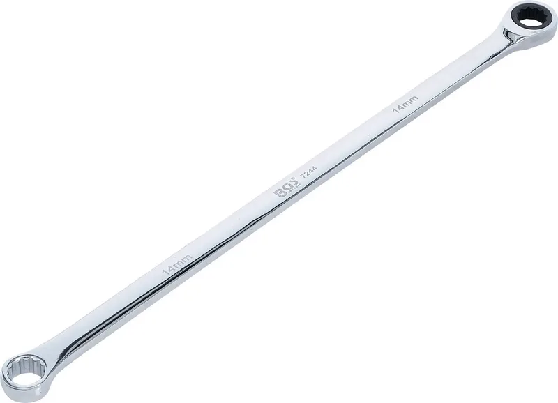 Ratelring- en ringsleutel - extra lang - 14 mm de BGS technic – image du produit