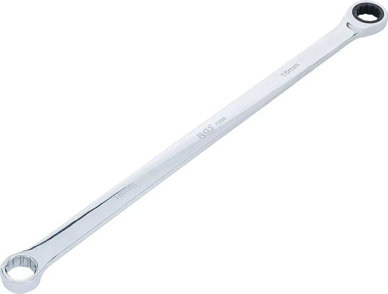 Ratelring- en ringsleutel - extra lang - 18 mm de BGS technic – image du produit