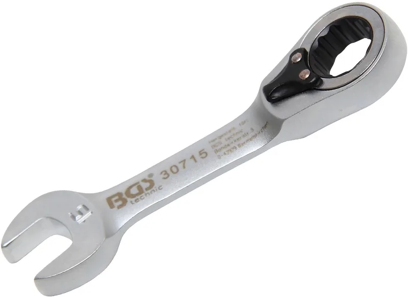 ratelringsteeksleutel kort 15 mm 30715 von BGS technic – Produktbild