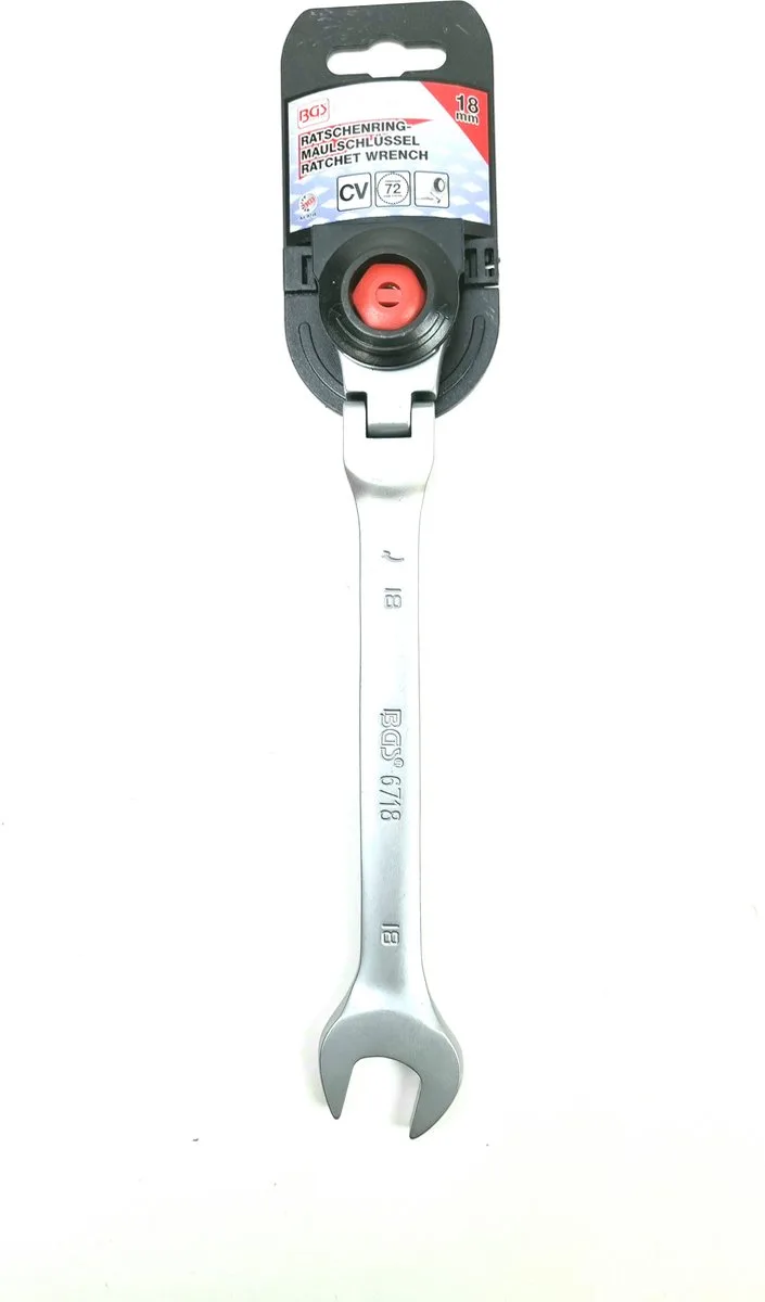 ratelsleutel buigbaar SW 18 mm - 6718 von BGS technic – Produktbild