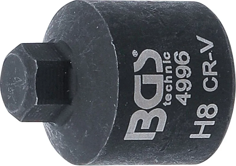 Remklauw dopsleutel zeskant extra kort 8 mm by BGS technic – product image