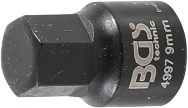 Remklauw dopsleutel zeskant extra kort 9 mm van BGS technic – productafbeelding