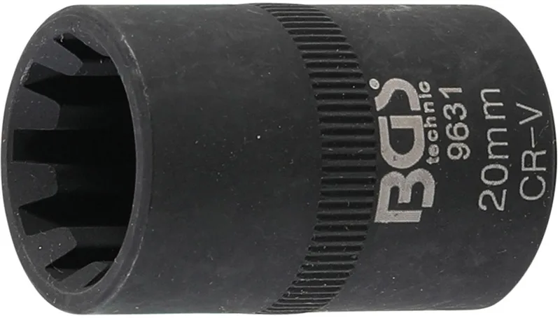 Remklauw dopsleuteldop 10-kant voor VAG en Porsche 20 mm de BGS technic – image du produit