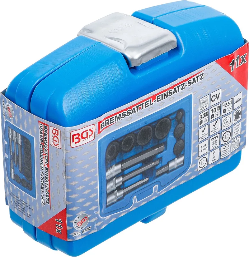 BGS Bremssattel-Einsatz-Satz 11 teilig von BGS technic – Produktbild