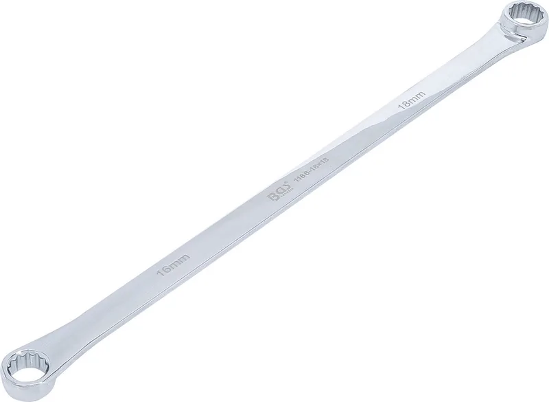 BGS Doppel-Ringschlüssel extra lang SW 16 x 18 mm von BGS technic – Produktbild