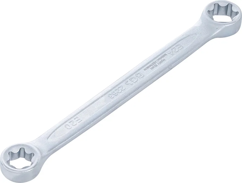 Ringsleutel met E-profiel koppen E20 x E24 van BGS technic – productafbeelding