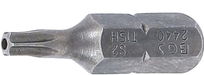 Schroefbit Torx met boring T15 van BGS technic – productafbeelding
