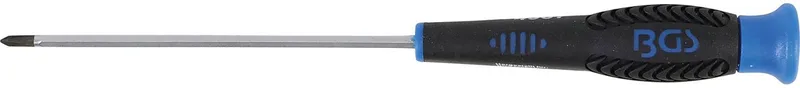 Schroevendraaier Kruiskop PH0 Bladlengte 100 mm - 4907 by BGS technic, Blue – product image