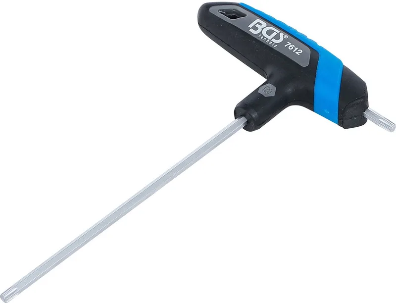 Schroevendraaier met T-greep - Torx - T20 by BGS technic, Blue – product image