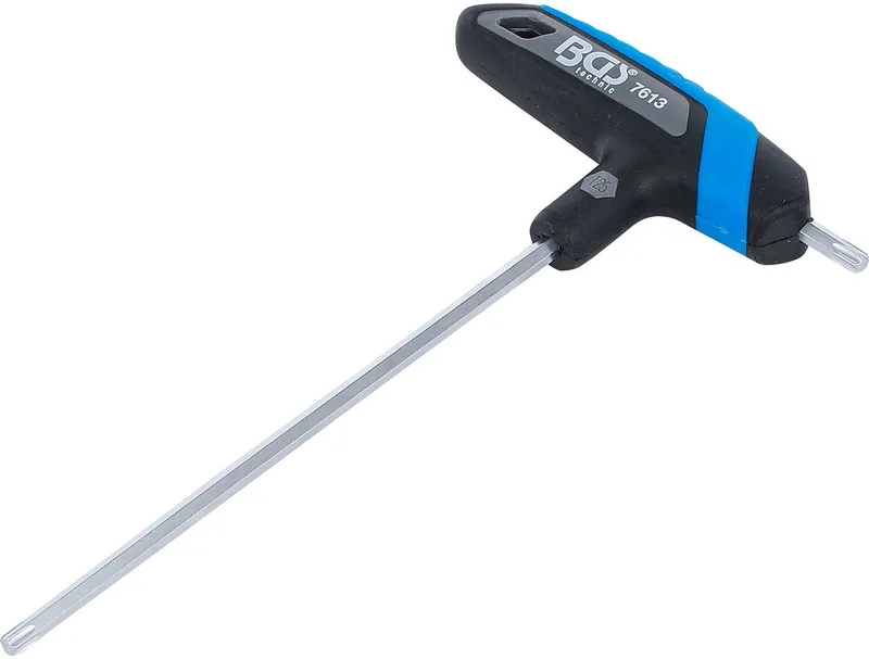 Schroevendraaier met T-greep - Torx - T25 by BGS technic, Blue – product image