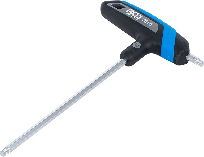 Schroevendraaier met T-greep - Torx - T30 van BGS technic, Blauw – productafbeelding