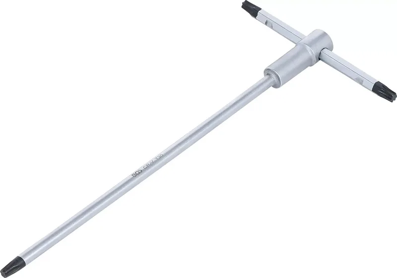 Schroevendraaier met T-schuifgreep - Torx - T30 by BGS technic, Silver – product image