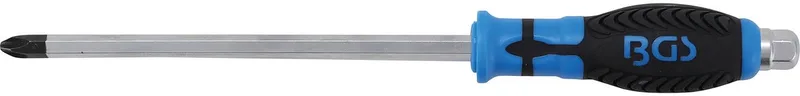 Schroevendraaier met zeskantprofiel kruiskop PH4 x 200 mm von BGS technic, Blau – Produktbild