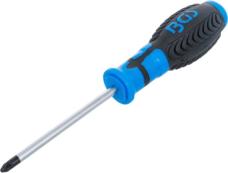 schroevendraaier Pozidriv PZ2 klinglengte 100 mm - 4933 von BGS technic, Schwarz – Produktbild