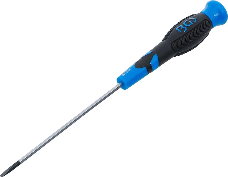 Schroevendraaier sleuf 3 x 100 mm von BGS technic, Schwarz – Produktbild