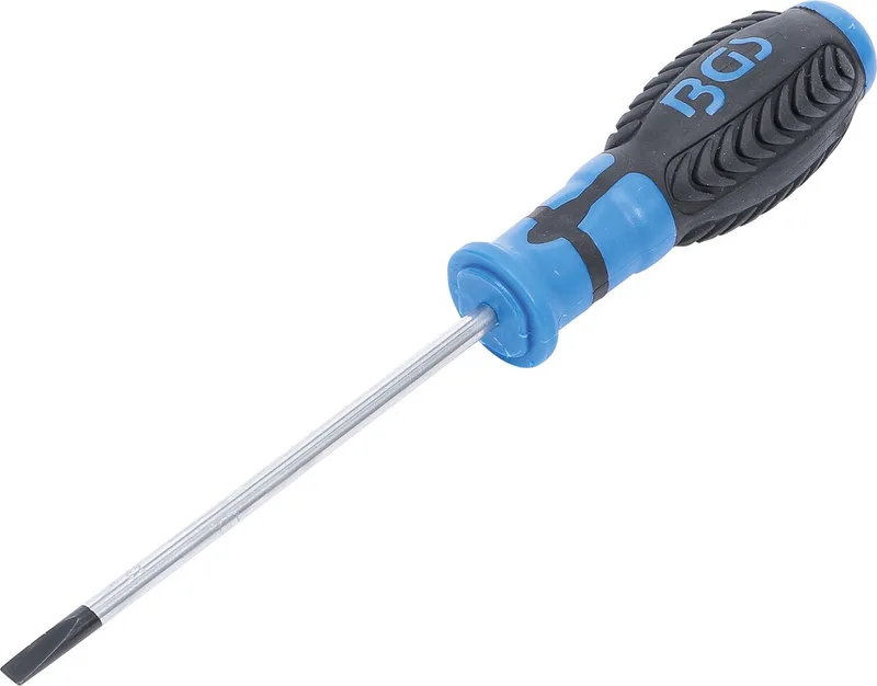 Schroevendraaier sleuf 5,5 mm klinglengte 125 mm - 4930 by BGS technic, Blue – product image