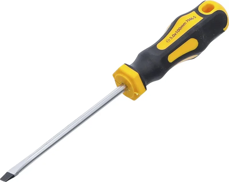 Schroevendraaier - sleuf 5 mm - Meslengte 100 van BGS technic – productafbeelding