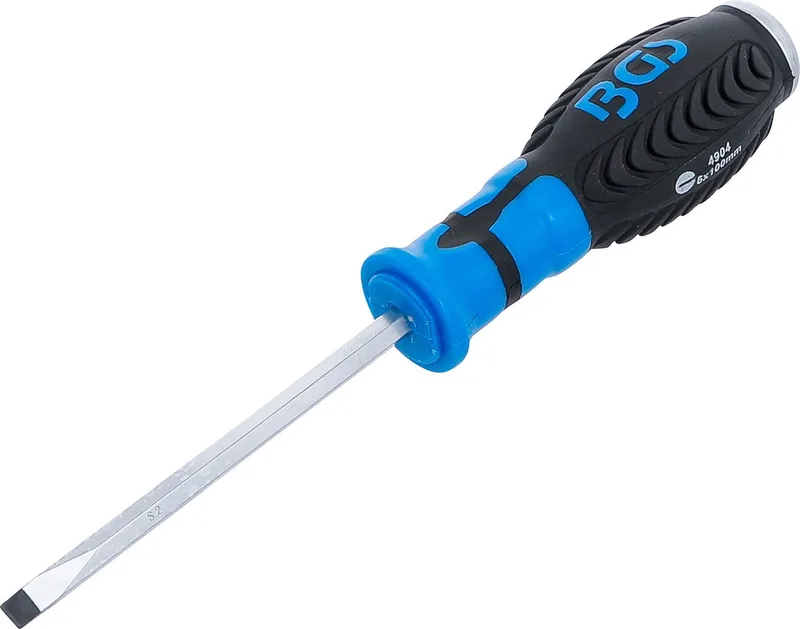 Schroevendraaier sleuf 6 x 100 mm by BGS technic, Blue – product image