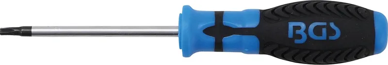 schroevendraaier T-profiel (voor Torx) T20 klinglengte 80 mm - 4919 von BGS technic, Blau – Produktbild