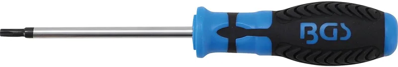 schroevendraaier T-profiel (voor Torx) T25 bladelengte 100 mm - 4920 von BGS technic, Blau – Produktbild