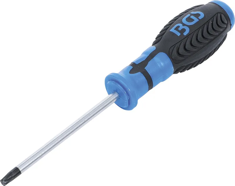 Schroevendraaier T-profiel (voor Torx) T30 Bladlengte 100 mm - 4922 von BGS technic, Blau – Produktbild