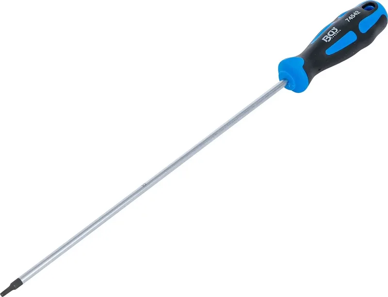 Schroevendraaier - Torx T15 - Meslengte 250 mm van BGS technic, Blauw – productafbeelding