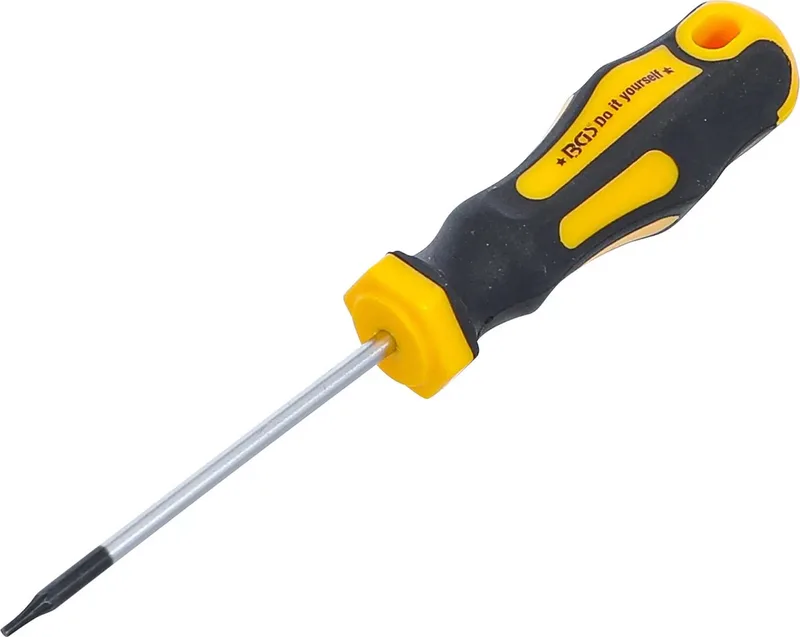 Schroevendraaier - Torx T6 - Meslengte 60 mm van BGS technic, Geel – productafbeelding