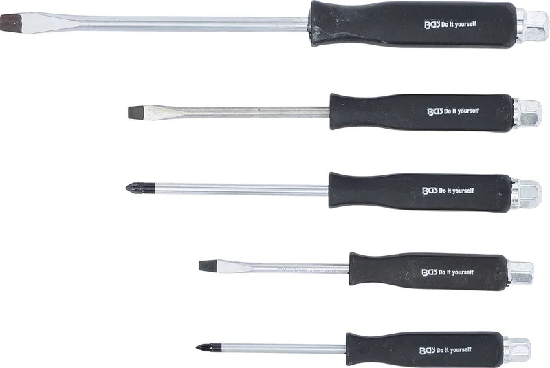 Schroevendraaierset 5 delig de BGS technic, Noir – image du produit
