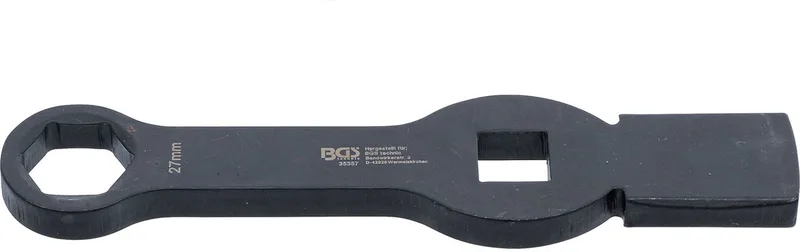Slag-ringsleutel - zeskant - met 2 slagvlakken - 27 mm de BGS technic – image du produit