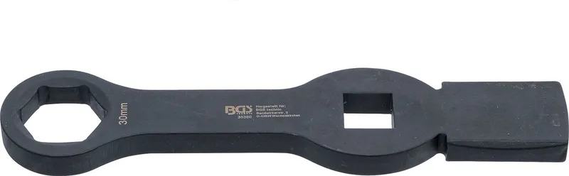 Slag-ringsleutel - zeskant - met 2 slagvlakken - 30 mm by BGS technic – product image