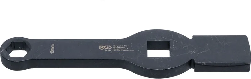 slag-ringsleutel zeskant met 2 slagvlakken SW 18 mm - 35348 de BGS technic – image du produit