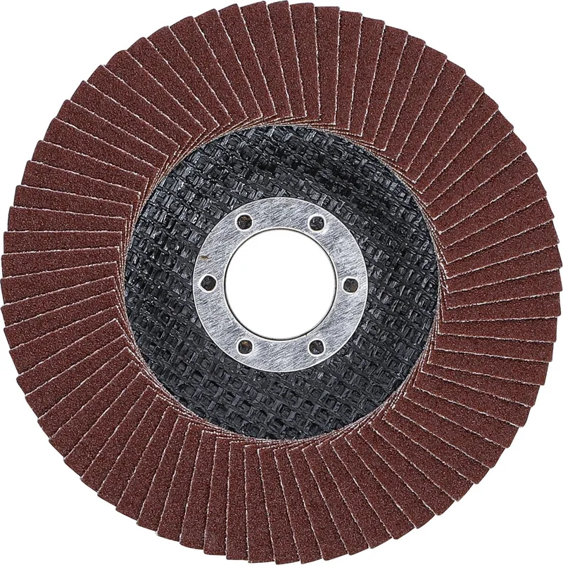 BGS Fächer-Schleif-Scheibe Ø 115 mm K 120 von BGS technic – Produktbild