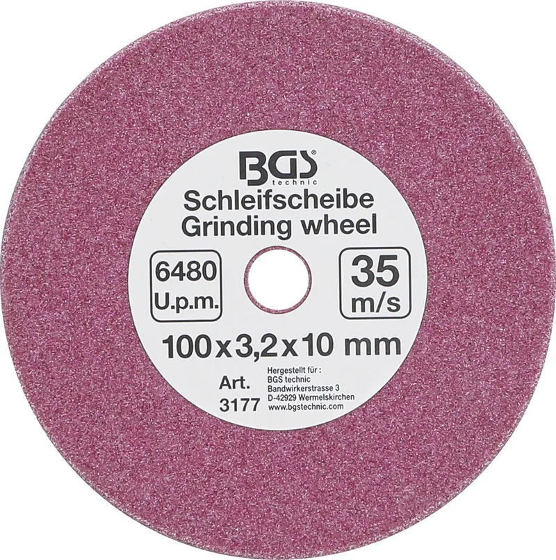 Slijpschijf voor BGS 3180 Ø 100 x 3,2 x 10 mm by BGS technic – product image