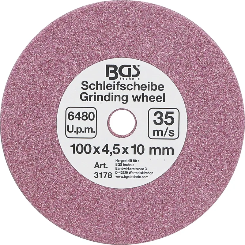 Slijpschijf voor BGS 3180 Ø 100 x 4,5 x 10 mm by BGS technic – product image