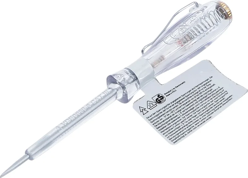 Spanningstester - 125 - 250 V - 150 mm by BGS technic, Silver – product image