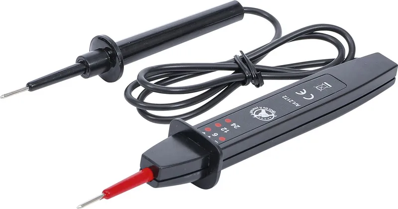 Spanningstester 6 - 24 Volt by BGS technic, Red – product image