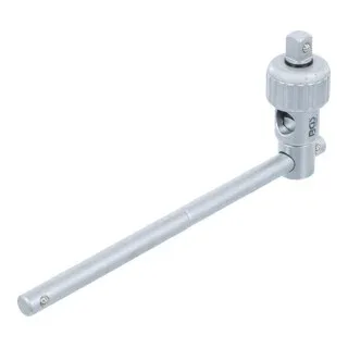 Steckschlüssel-Adapter mit Ratschenfunktion, mit Gleitgriff, Abtrieb 12,5 mm (1/2") von BGS technic – Produktbild