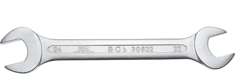 Steeksleutel 22 x 24 mm BGS technic 30622 van BGS technic – productafbeelding