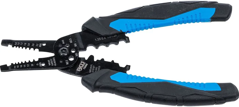 Strip- en krimptang 210 mm de BGS technic, Bleu – image du produit