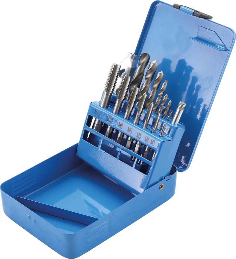 Tap /HSS-boorset M3 - M12 / 2,5 - 10,2 mm de BGS technic – image du produit