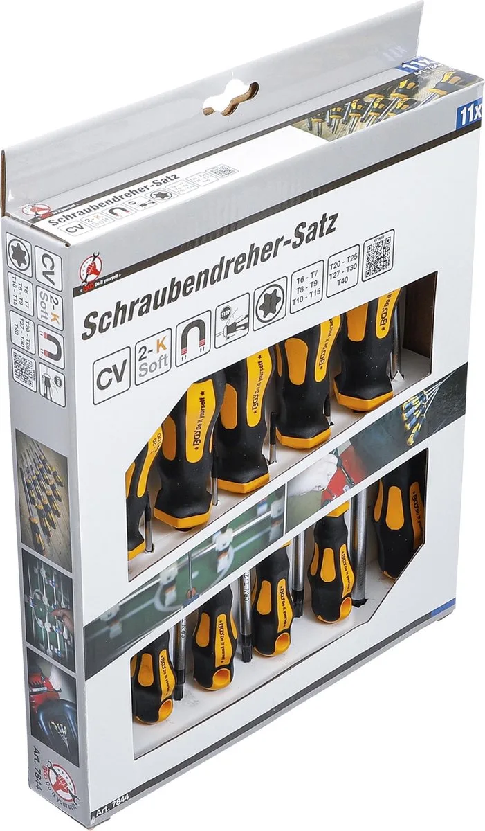 Torx schroevendraaierset 11 delig BGS 7844 by BGS technic – product image