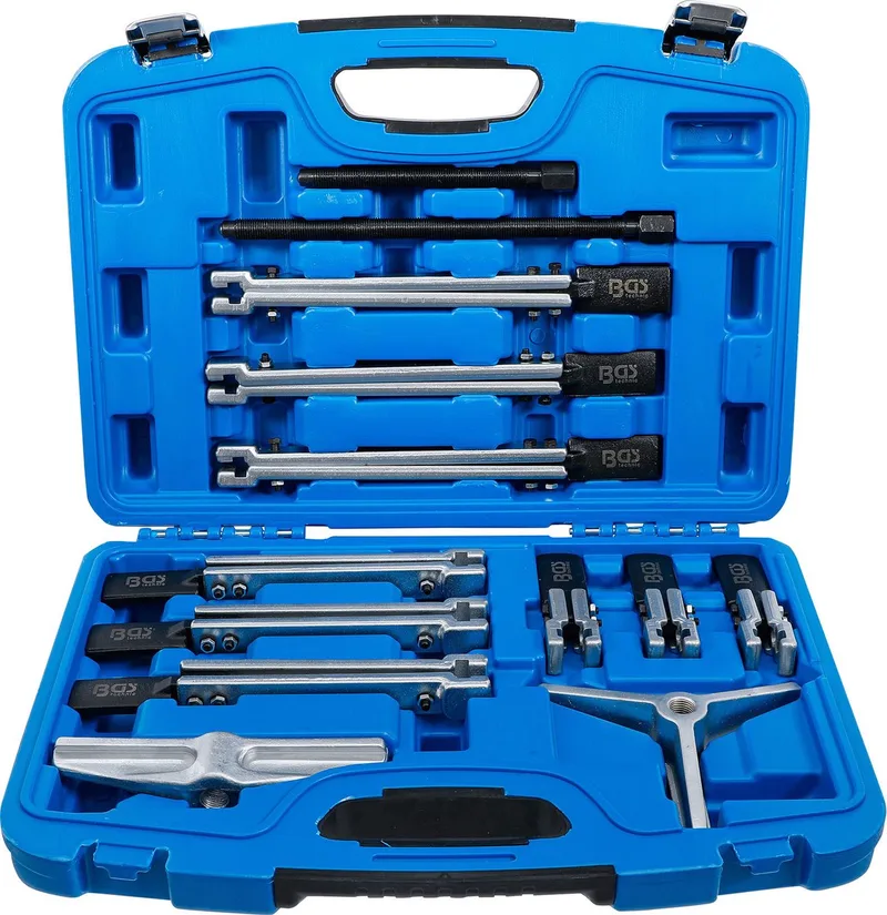 Trekkerset - 12-delig - Stevige gereedschapskoffer van kunststof - Zware "heavy duty" uitvoering de BGS technic, Multicolore – image du produit