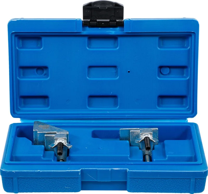 V-snaar gereedschapsset 2 delig van BGS technic, Blauw – productafbeelding