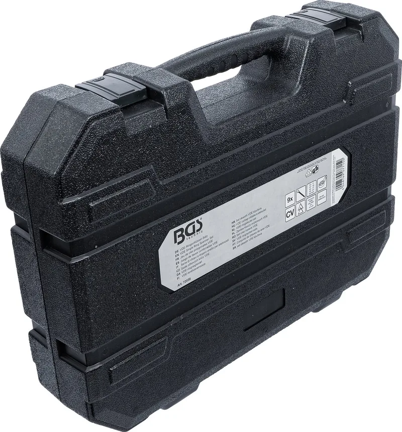 VDE-ringsleutel-set diep gebogen 10 - 24 mm 9 delig von BGS technic – Produktbild